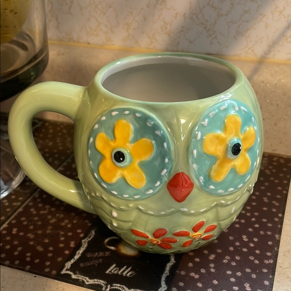 Cracker Barrel Other - Cracker Barrel  Mint and Green 20oz Owl Mug
